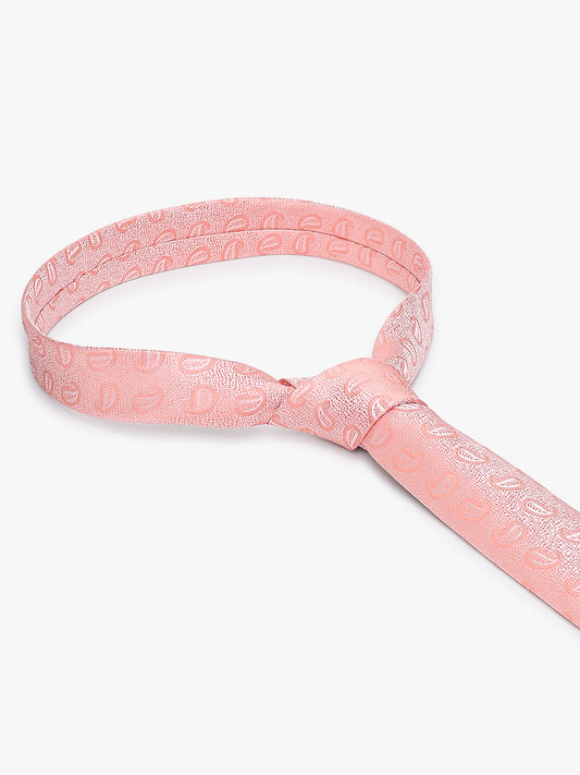 Men's Paisley Tie Set with Pocket Square