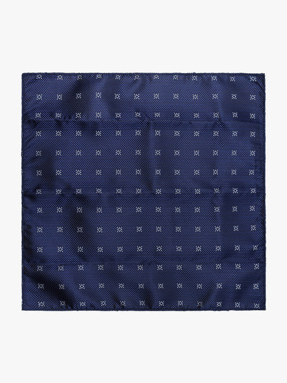 Men's Motifs Design Tie Set with Pocket Square
