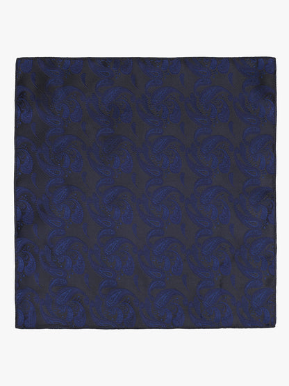 Men's Paisley Tie Set with Pocket Square