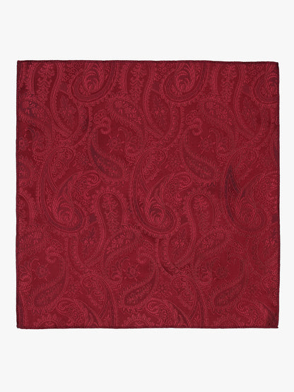 Men's Paisley Tie Set with Pocket Square