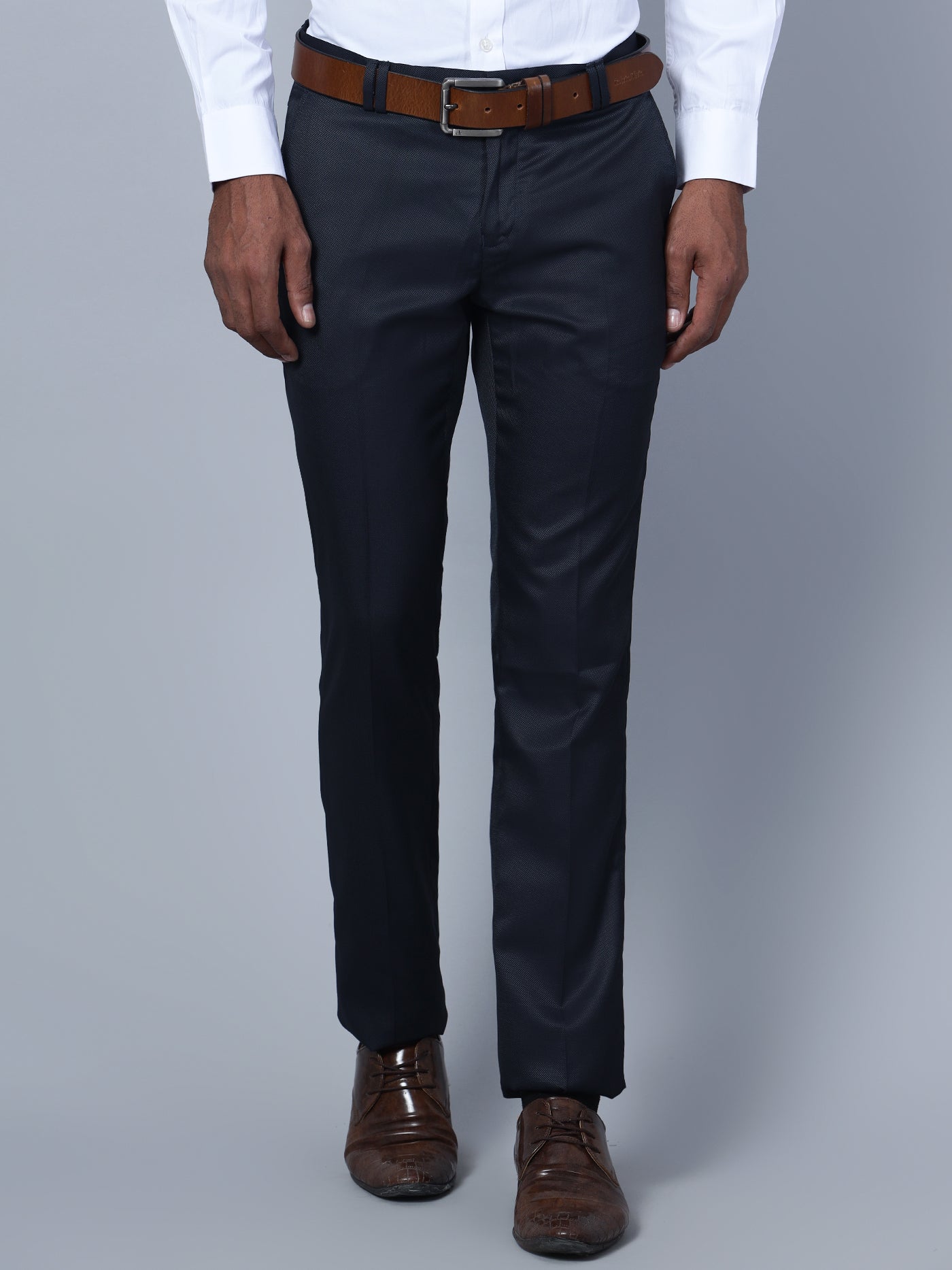 Men's Stylish Solid Comfy Pants Pockets Formal Breathable - Temu