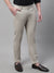 Cantabil Men Beige Cotton Blend Printed Regular Fit Casual Trouser (7087824535691)