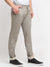 Cantabil Men Beige Cotton Blend Solid Regular Fit Casual Trouser (6729646211211)
