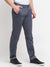 Cantabil Men Grey Cotton Blend Solid Regular Fit Casual Trouser (6729670557835)