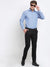 Cantabil Men Black Cotton Blend Solid Regular Fit Casual Trouser (6729688776843)