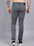 Cantabil Men Grey Cotton Blend Solid Regular Fit Casual Trouser (6853850333323)
