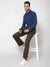 Cantabil Men Olive Cotton Blend Solid Regular Fit Casual Trouser (7113770434699)