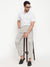 Cantabil Men Grey Cotton Blend Solid Regular Fit Casual Trouser (6794666573963)