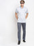 Cantabil Men Grey Cotton Regular Fit Casual Trouser (6732694093963)