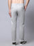 Cantabil Men Grey Cotton Blend Checkered Regular Fit Casual Trouser (7018605609099)