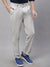 Cantabil Men Beige Cotton Blend Solid Regular Fit Casual Trouser (7091745554571)
