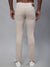 Cantabil Men Beige Cotton Blend Solid Regular Fit Casual Trouser (7113878110347)