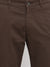 Cantabil Men Green Cotton Blend Self Design Regular Fit Casual Trouser (7047347634315)