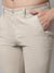 Cantabil Men Beige Cotton Blend Printed Regular Fit Casual Trouser (7071163187339)