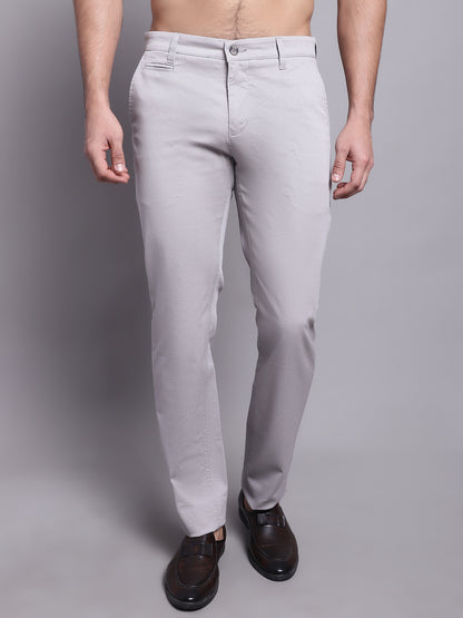 Cantabil Men Grey Casual Trouser (7137871397003)
