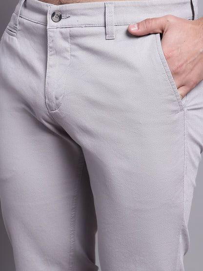 Cantabil Men Grey Casual Trouser (7137871397003)