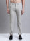 Cantabil Men Beige Solid Plain Casual Trouser (7156146536587)