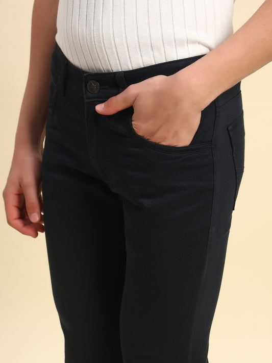 Casual Trouser for Men l Breathable & Soft with Color Fastness Regular Fit Cotton Blend Fabric Coutray Pattern Button Closure (Copy)