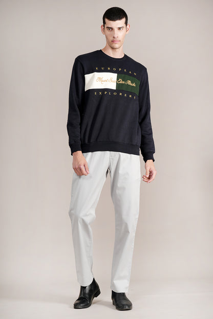 Casual Trouser for Men | Breathable & Soft with Color Fastness Regular Fit Cotton Blend Fabric Solid Pattern Drawstring Closure