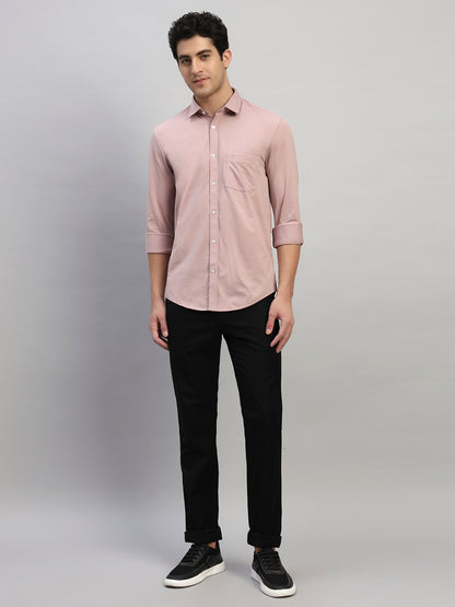 Casual Trouser for Men | Breathable & Soft with Color Fastness Regular Fit Cotton Fabric Solid Pattern Button Closure