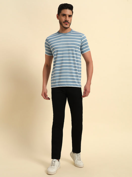 Casual Trouser for Men | Breathable & Soft with Color Fastness Regular Fit Poly Cotton Fabric Solid Pattern Button Closure