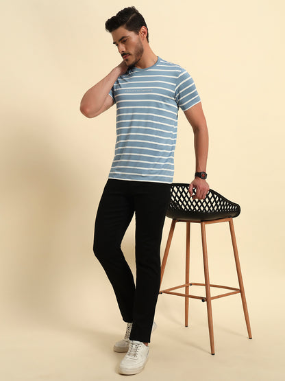 Casual Trouser for Men | Breathable & Soft with Color Fastness Regular Fit Poly Cotton Fabric Solid Pattern Button Closure