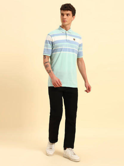 Casual Trouser for Men | Breathable & Soft with Color Fastness Regular Fit Cotton Blend Fabric Solid Pattern Button Closure