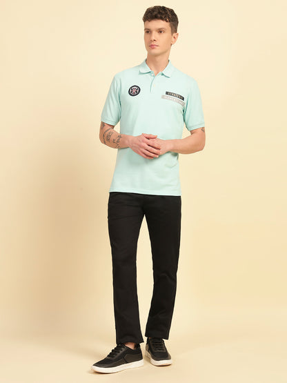 Casual Trouser for Men | Breathable & Soft with Color Fastness Regular Fit Cotton Blend Fabric Solid Pattern Button Closure