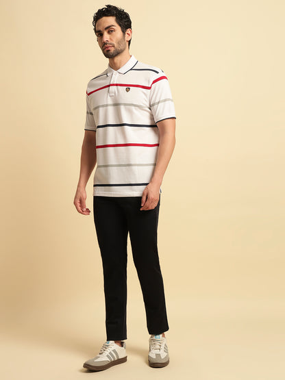 Casual Trouser for Men | Breathable & Soft with Color Fastness Regular Fit Cotton Blend Fabric Solid Pattern Button Closure