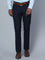 Cantabil Men Navy Blue Formal Trouser (7135789678731)
