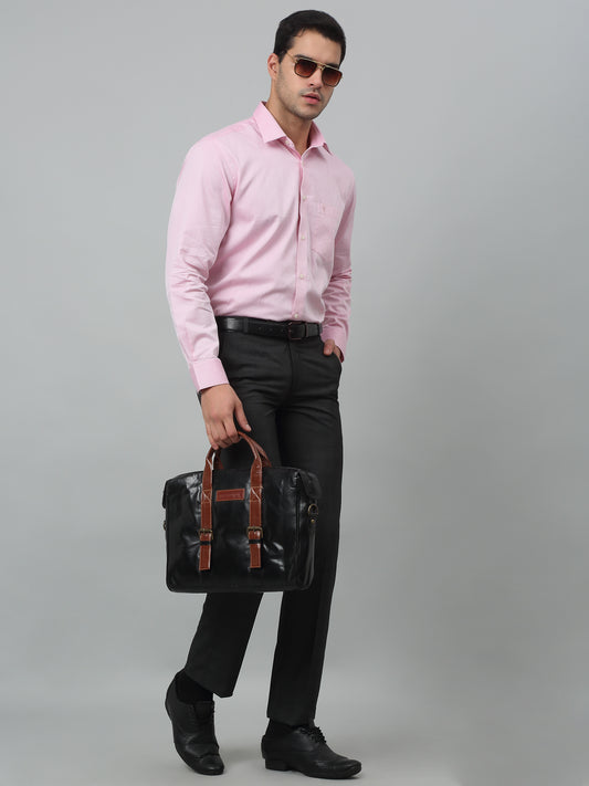 Formal Trouser for Men | Breathable & Soft with Color Fastness Regular Fit Poly Viscose Fabric Checkered Pattern Hook & Eye Closure