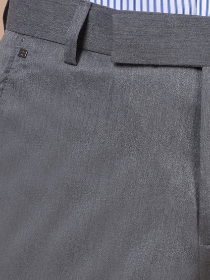 Formal Trouser for Men | Breathable & Soft with Color Fastness Regular Fit Poly Viscose Fabric Solid Pattern Hook & Eye Closure