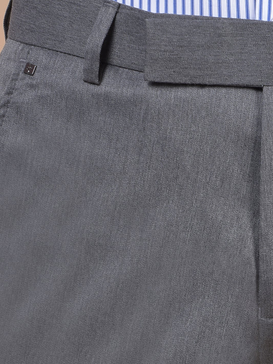 Formal Trouser for Men | Breathable & Soft with Color Fastness Regular Fit Poly Viscose Fabric Solid Pattern Hook & Eye Closure