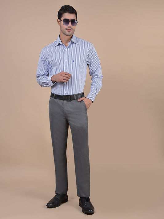Formal Trouser for Men | Breathable & Soft with Color Fastness Regular Fit Poly Viscose Fabric Solid Pattern Hook & Eye Closure