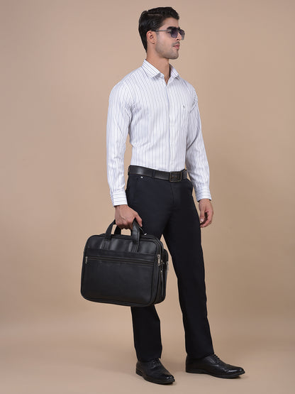 Formal Trouser for Men | Breathable & Soft with Color Fastness Regular Fit Poly Viscose Fabric Solid Pattern Hook & Eye Closure