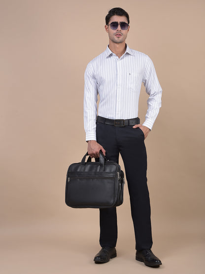 Formal Trouser for Men | Breathable & Soft with Color Fastness Regular Fit Poly Viscose Fabric Solid Pattern Hook & Eye Closure