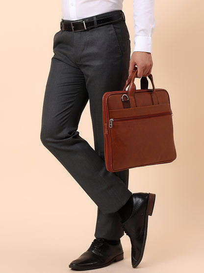 Formal Trouser for Men | Breathable & Soft with Color Fastness Regular Fit Poly Viscose Fabric Self Design Pattern Hook & Bar Closure