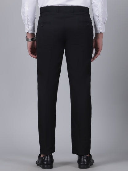 Formal Trouser for Men | Breathable & Soft with Color Fastness Regular Fit Poly Viscose Fabric Solid Pattern Hook & Eye Closure