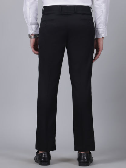 Formal Trouser for Men | Breathable & Soft with Color Fastness Regular Fit Poly Viscose Fabric Solid Pattern Hook & Eye Closure