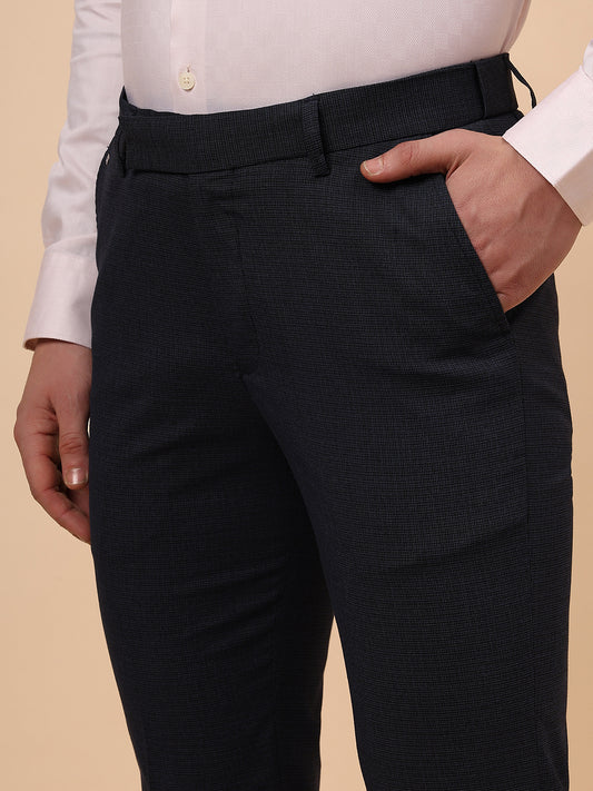 Formal Trouser for Men | Breathable & Soft with Color Fastness Regular Fit Poly Viscose Fabric Solid Pattern Hook & Eye Closure