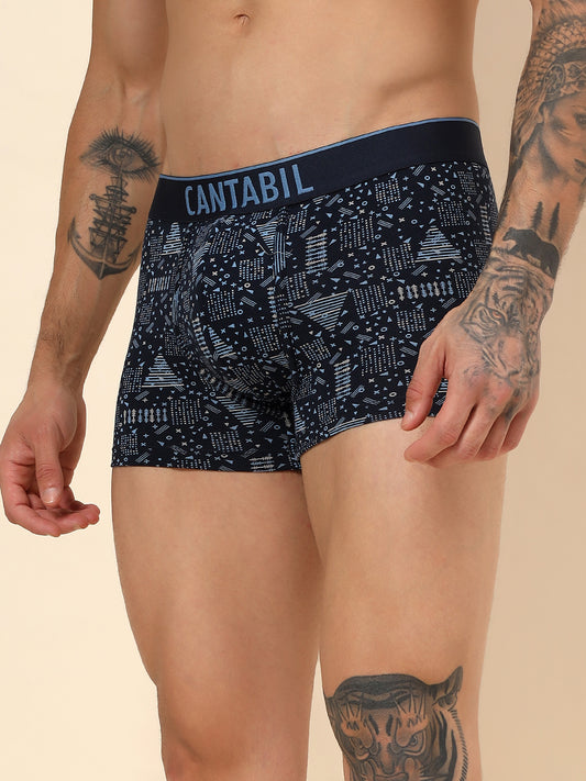 Men's Printed Multi Pack of 3 Trunk
