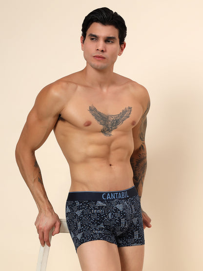 Men's Printed Multi Pack of 3 Trunk