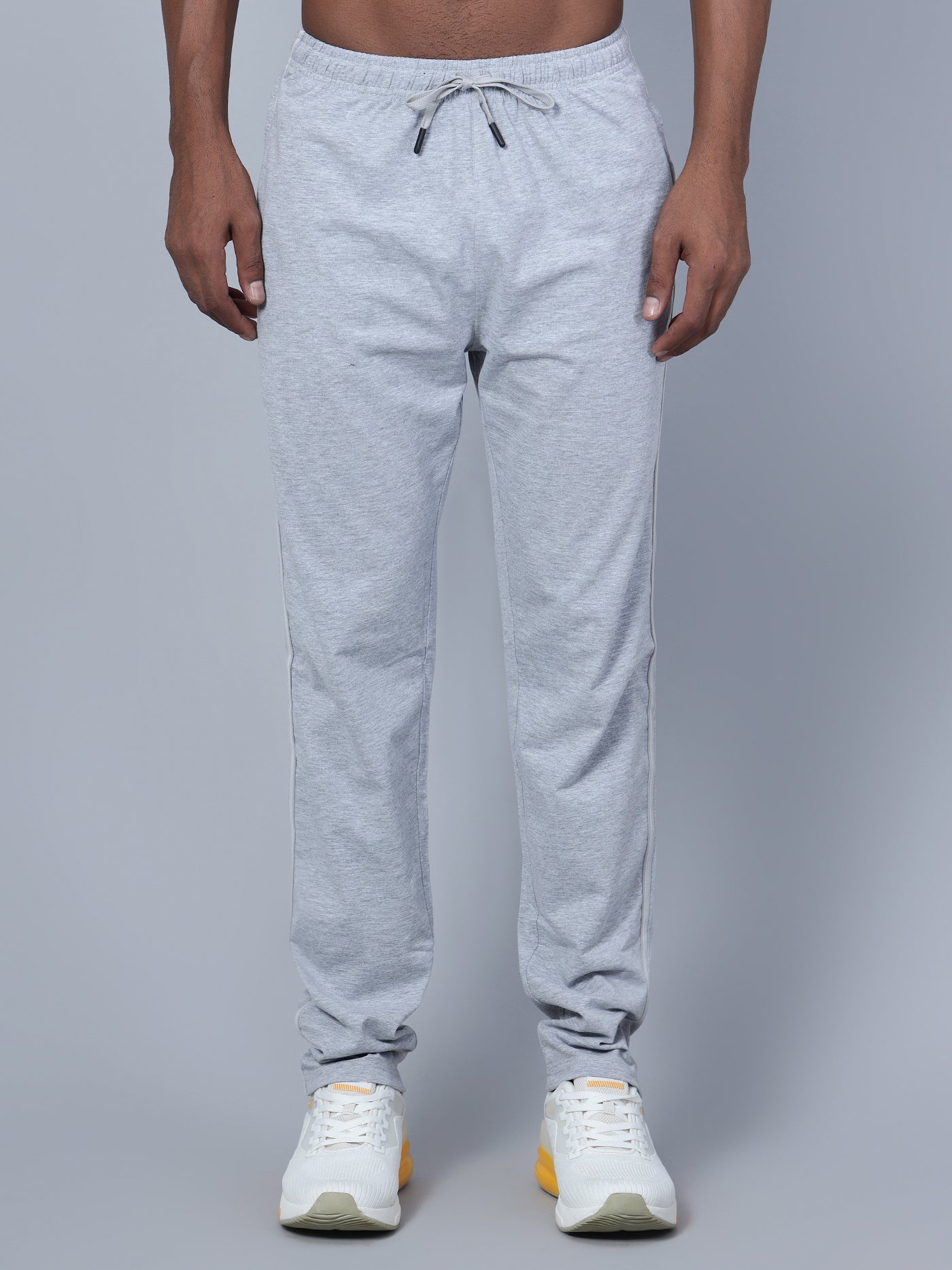 Cantabil Men Grey Track Pant (7134682775691)