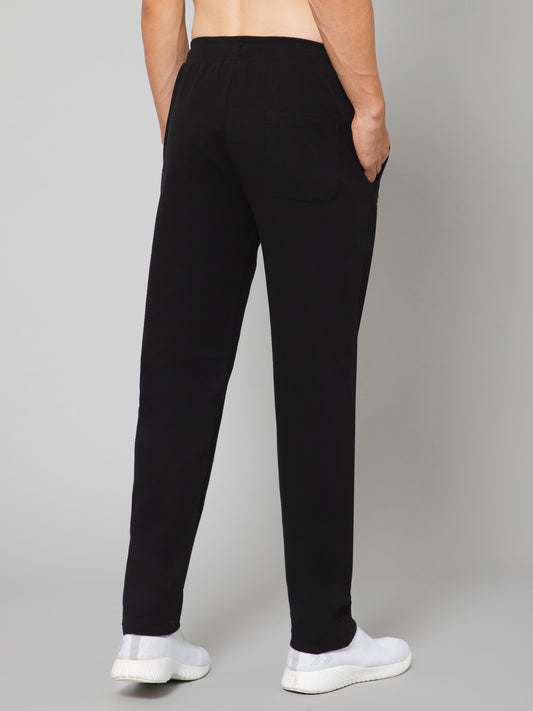 Cantabil Men Black Track Pant (7133630726283)