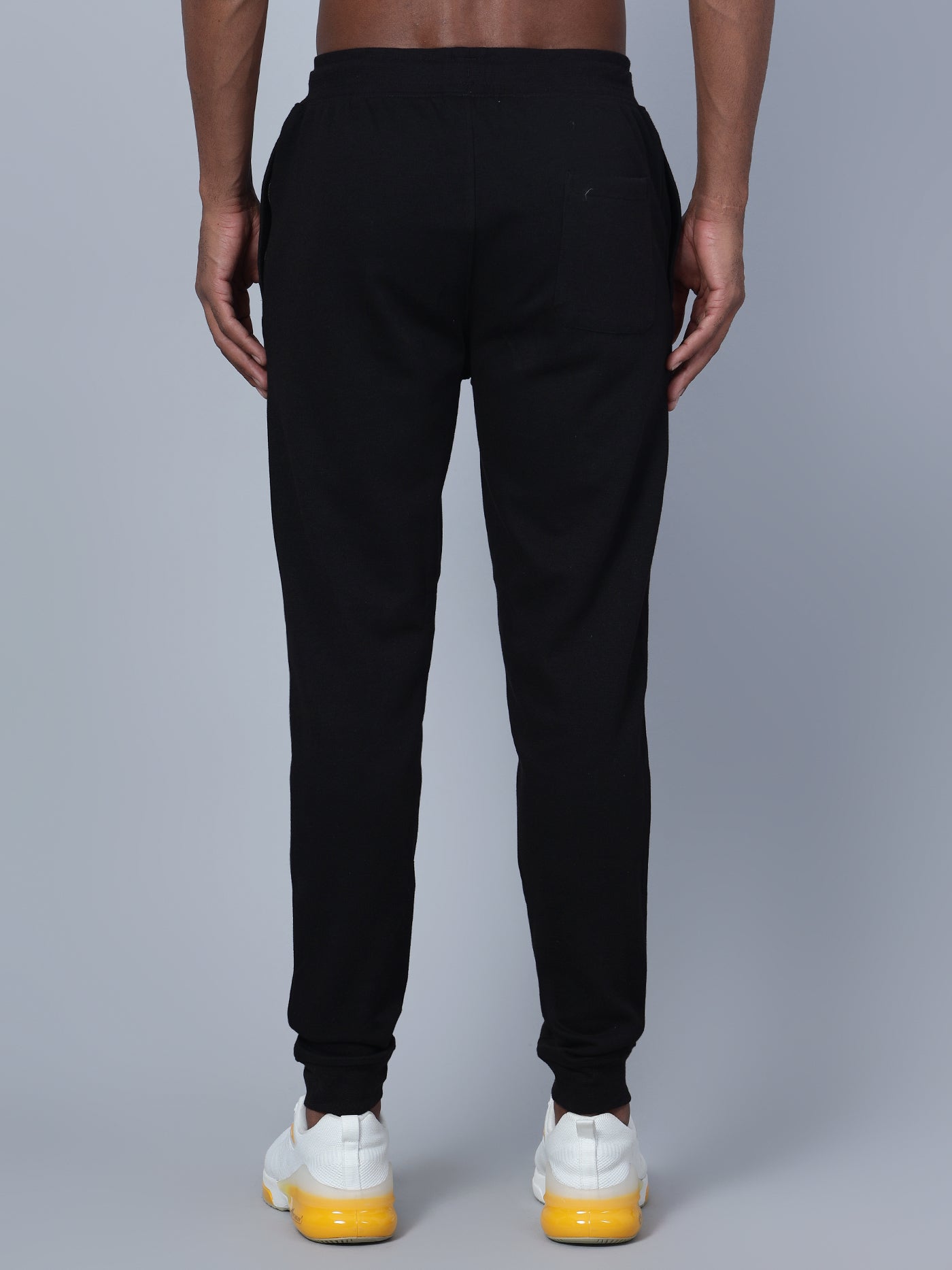 Cantabil Men Black Track Pant (7134683529355)