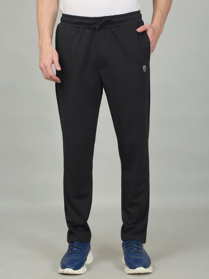 Men's Solid Charcoal Trackpant