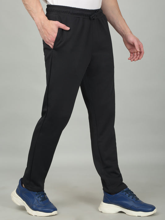 Men's Solid Charcoal Trackpant