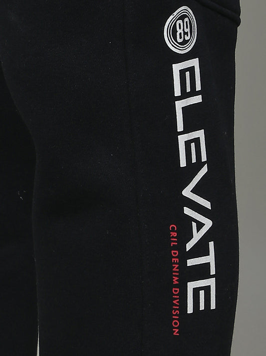 Track Pants for Men | Breathable & Soft with Color Fastness Regular Fit Fleece Solid Pattern Drawstring Closure