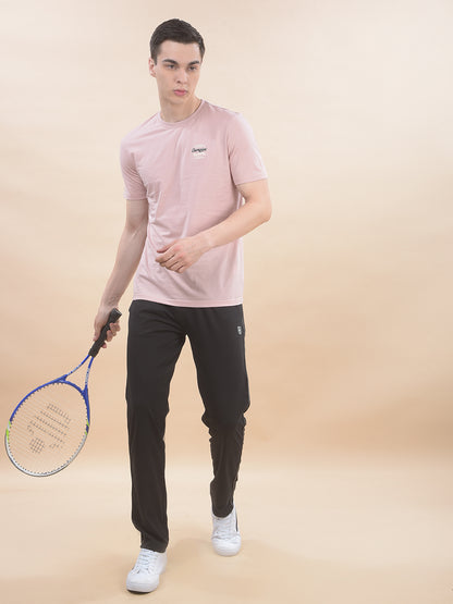 Track Pants for Men l Breathable & Soft with Color Fastness Regular Fit Poly Cotton Solid Pattern Drawstring Closure
