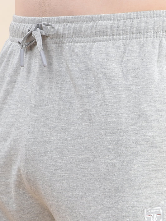 Track Pants for Men l Breathable & Soft with Color Fastness Regular Fit Poly Cotton Solid Pattern Drawstring Closure